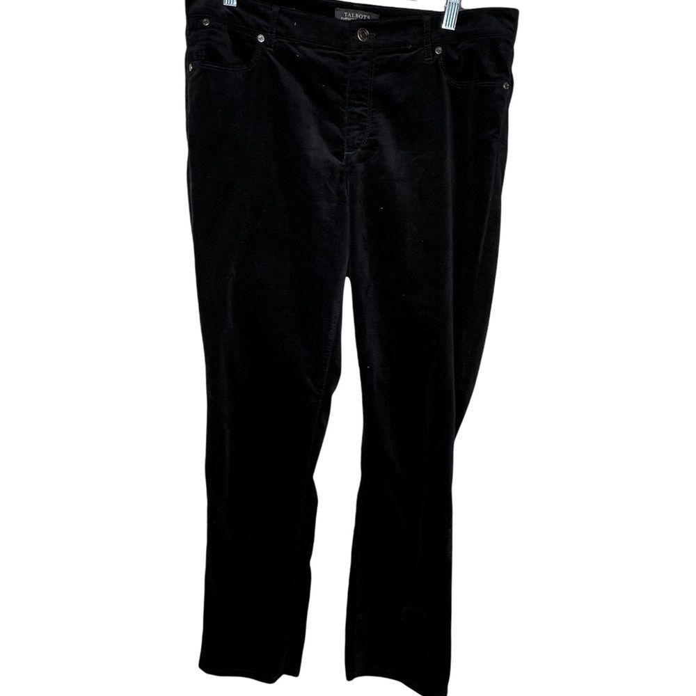 Talbot's Flawless 5 Pocket Straight‎ Velvet Pants